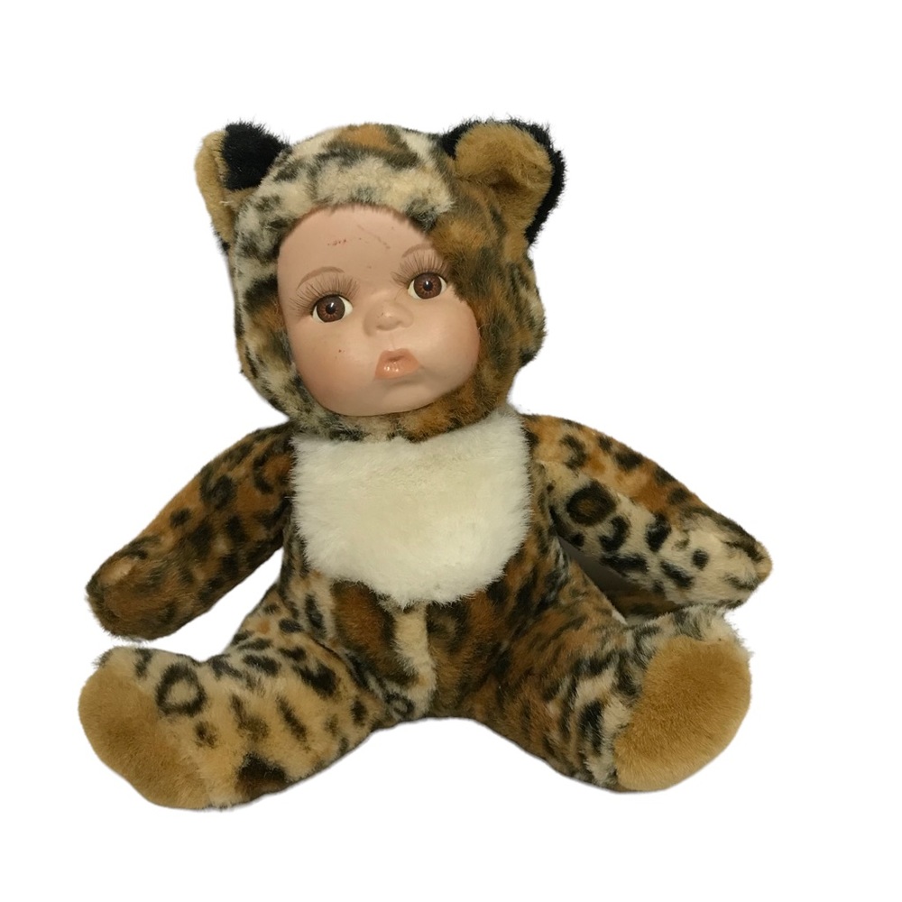 Rare Show Stoppers Porcelain Baby Faced Leopard Tiger